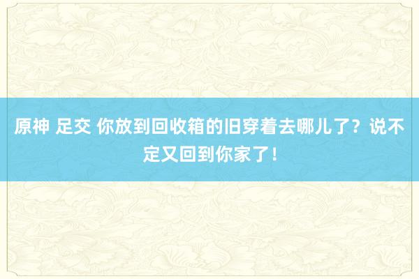 原神 足交 你放到回收箱的旧穿着去哪儿了？说不定又回到你家了！