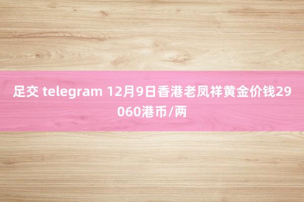 足交 telegram 12月9日香港老凤祥黄金价钱29060港币/两